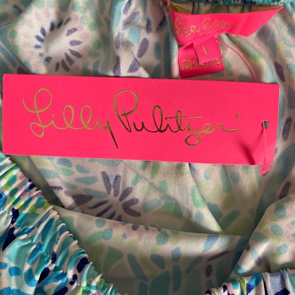 Lilly Strapless Adella Top. Lrg NWT - Picture 3 of 5